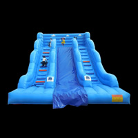 Blue inflatable SlideGI141