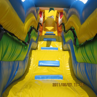 Yellow Inflatable SlideGI142