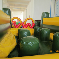 Green Inflatable ObstaclesGE136