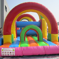 Train inflatable obstacle courseGE138
