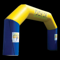 Double Color Inflatable ArchGA028