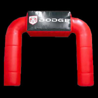Red Inflatable ArchGA118
