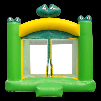 Green Inflatable BouncerGB140