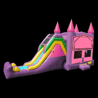 Purple Inflatable SlideGI098
