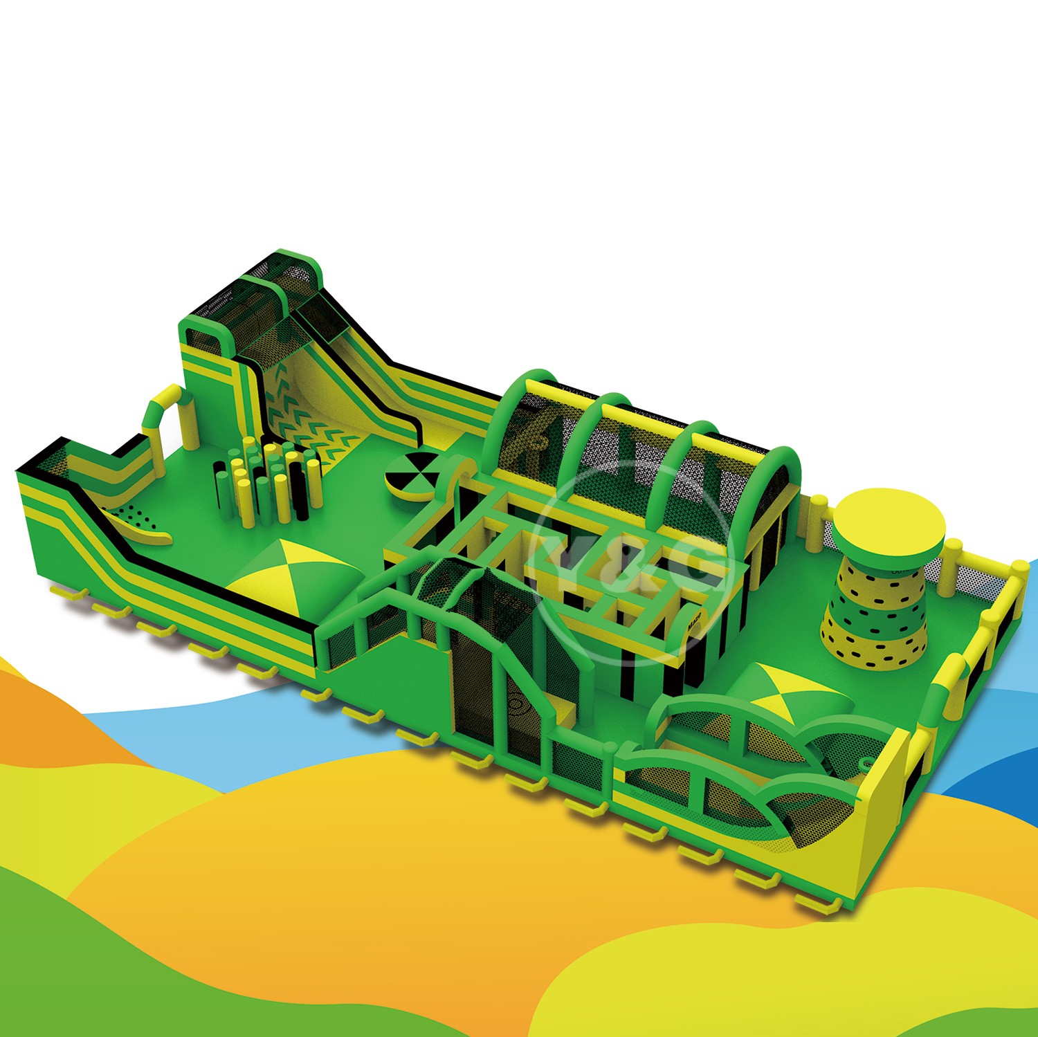 Forest Fairy Tale Bouncy Castle ParkYGIP-11